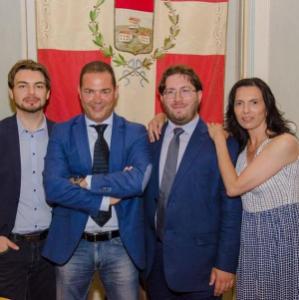 Stefano Bandi, Giorgio Capoccia, Andrea Crivelli e Patrizia Coraia